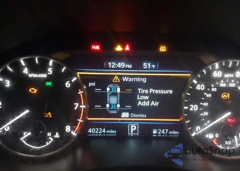 2021 Nissan Altima Sr Intelligent Awd z USA, uszkodzony, nr VIN 1N4BL4CW1MN417956